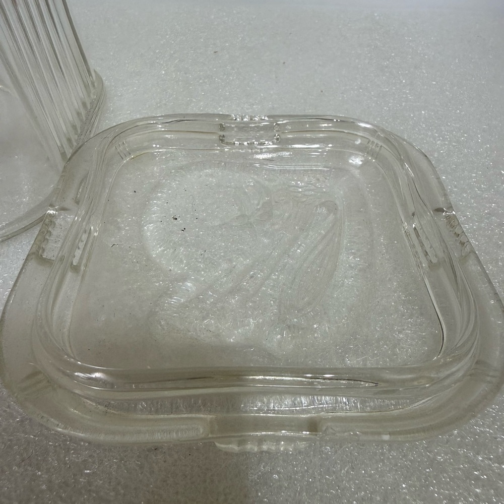 Clear Glass Storage Container - Picture 4 of 5